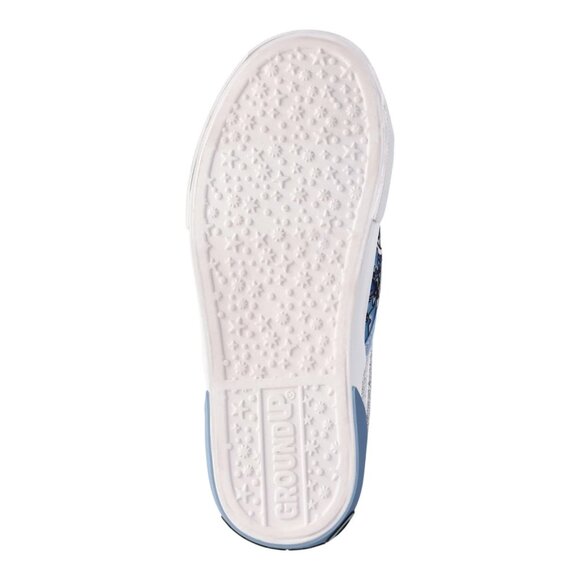 Disney Stitch Girl's Slip-On Twin Gore Sneakers, Size 4, Low-Top, Slip-On, Blue - Picture 5 of 5